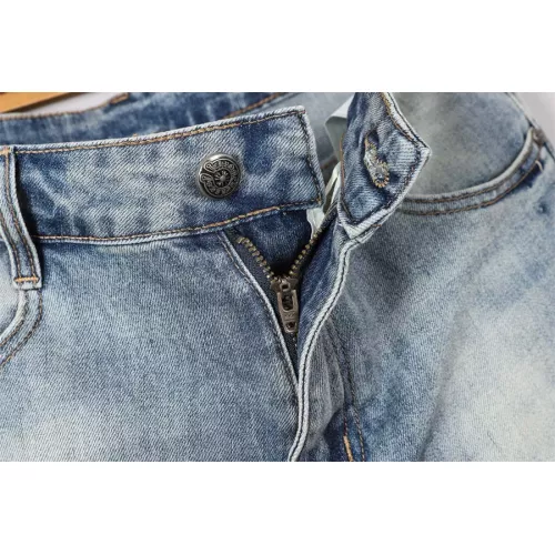 Replica Chrome Hearts Jeans For Men #1334812 $48.00 USD for Wholesale