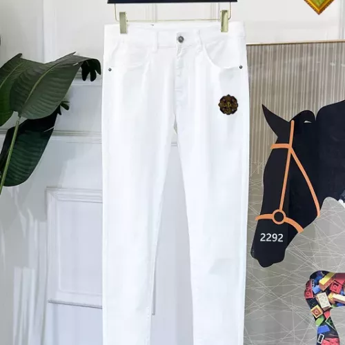 Replica Chrome Hearts Jeans For Men #1334819 $48.00 USD for Wholesale