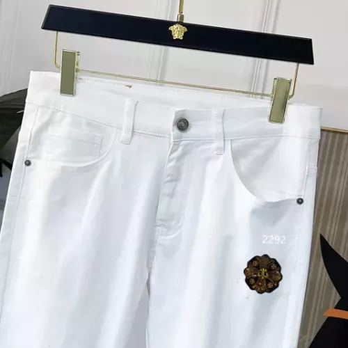 Replica Chrome Hearts Jeans For Men #1334819 $48.00 USD for Wholesale