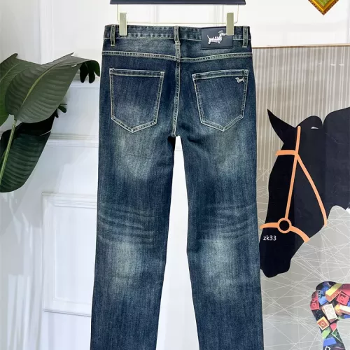 Replica Thom Browne TB Jeans For Men #1334829 $48.00 USD for Wholesale
