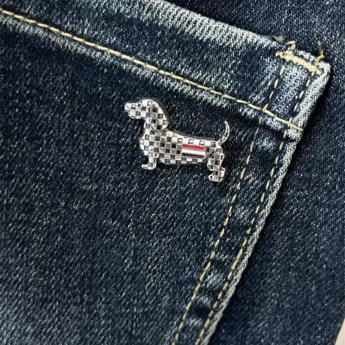 Replica Thom Browne TB Jeans For Men #1334829 $48.00 USD for Wholesale