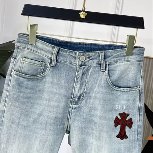 Replica Chrome Hearts Jeans For Men #1334832 $48.00 USD for Wholesale