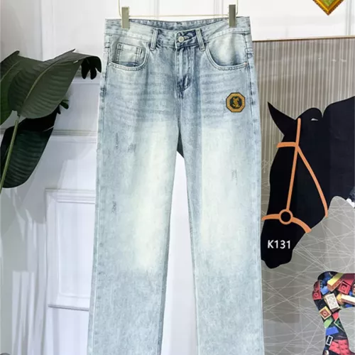 Replica Yves Saint Laurent YSL Jeans For Men #1334834 $48.00 USD for Wholesale
