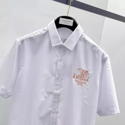 Replica Hermes Shirts Short Sleeved For Men #1334835 $42.00 USD for Wholesale
