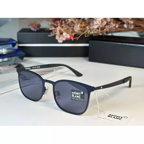 Montblanc AAA Quality Sunglasses #1335090 $68.00 USD, Wholesale Replica Montblanc AAA Quality Sunglasses