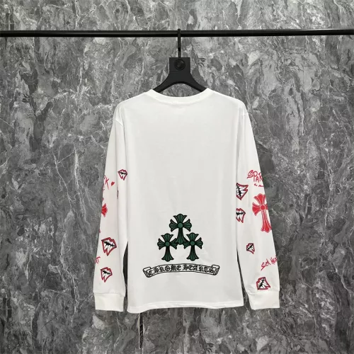 Replica Chrome Hearts T-Shirts Long Sleeved For Unisex #1335322 $42.00 USD for Wholesale