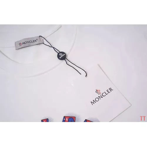 Replica Moncler T-Shirts Short Sleeved For Unisex #1335373 $29.00 USD for Wholesale
