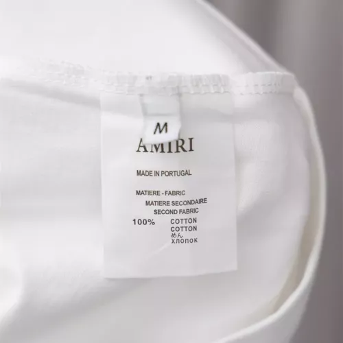 Replica Amiri T-Shirts Short Sleeved For Men #1335420 $36.00 USD for Wholesale