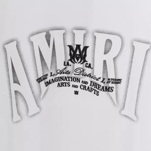 Replica Amiri T-Shirts Short Sleeved For Men #1335422 $36.00 USD for Wholesale