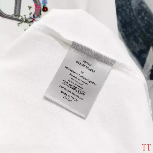 Replica Christian Dior T-Shirts Short Sleeved For Unisex #1335436 $42.00 USD for Wholesale
