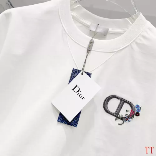 Replica Christian Dior T-Shirts Short Sleeved For Unisex #1335436 $42.00 USD for Wholesale