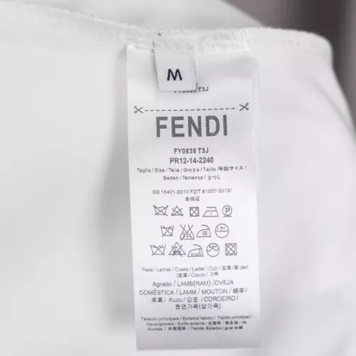 Replica Fendi T-Shirts Short Sleeved For Men #1335441 $36.00 USD for Wholesale