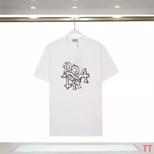Prada T-Shirts Short Sleeved For Unisex #1335451