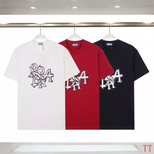 Replica Prada T-Shirts Short Sleeved For Unisex #1335451 $32.00 USD for Wholesale