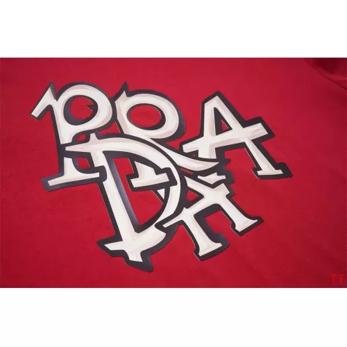 Replica Prada T-Shirts Short Sleeved For Unisex #1335452 $32.00 USD for Wholesale