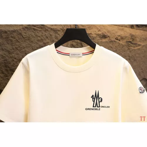 Replica Moncler T-Shirts Short Sleeved For Unisex #1335597 $42.00 USD for Wholesale