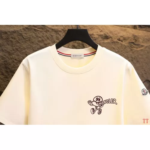 Replica Moncler T-Shirts Short Sleeved For Unisex #1335615 $42.00 USD for Wholesale