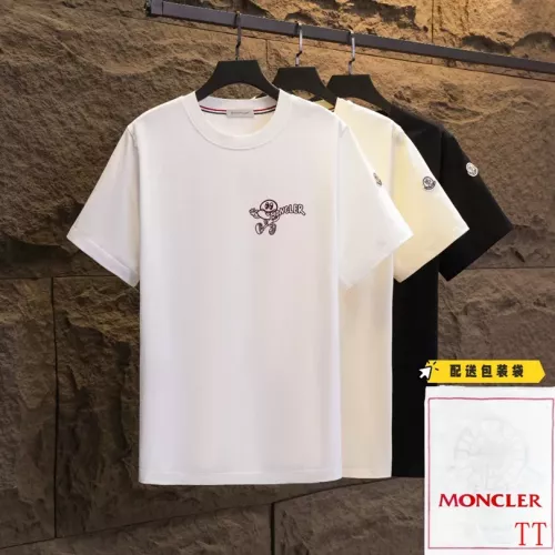 Replica Moncler T-Shirts Short Sleeved For Unisex #1335615 $42.00 USD for Wholesale