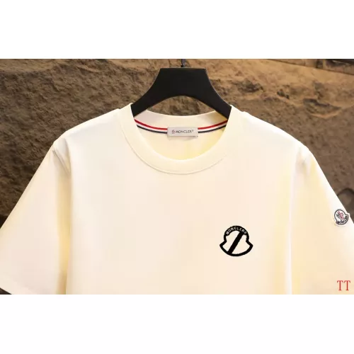 Replica Moncler T-Shirts Short Sleeved For Unisex #1335621 $42.00 USD for Wholesale
