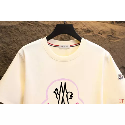 Replica Moncler T-Shirts Short Sleeved For Unisex #1335633 $42.00 USD for Wholesale