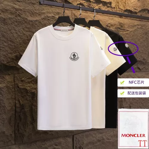 Replica Moncler T-Shirts Short Sleeved For Unisex #1335635 $42.00 USD for Wholesale