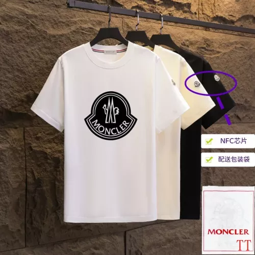 Replica Moncler T-Shirts Short Sleeved For Unisex #1335651 $42.00 USD for Wholesale