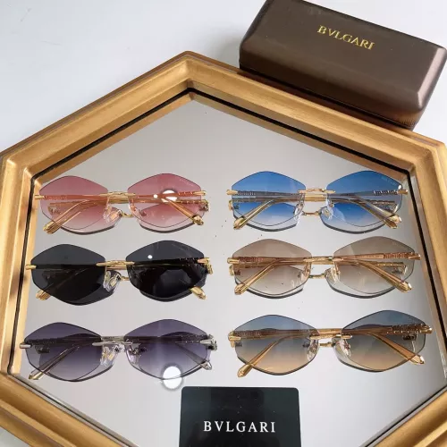 Replica Bvlgari AAA Quality Sunglasses #1335703 $60.00 USD for Wholesale
