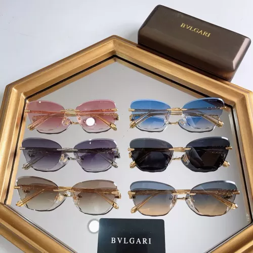 Replica Bvlgari AAA Quality Sunglasses #1335713 $60.00 USD for Wholesale