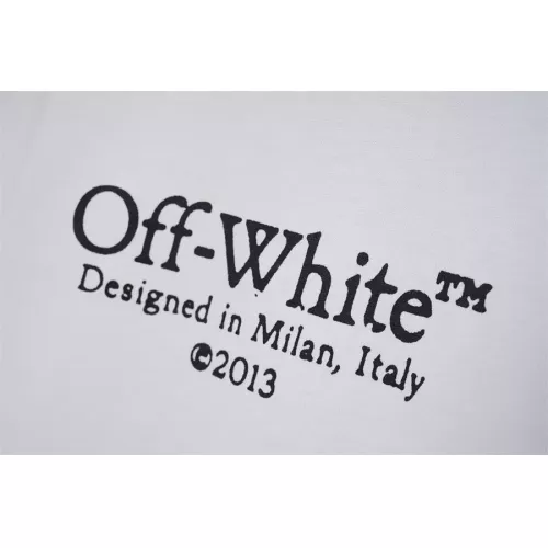 Replica Off-White T-Shirts Short Sleeved For Unisex #1335724 $32.00 USD for Wholesale