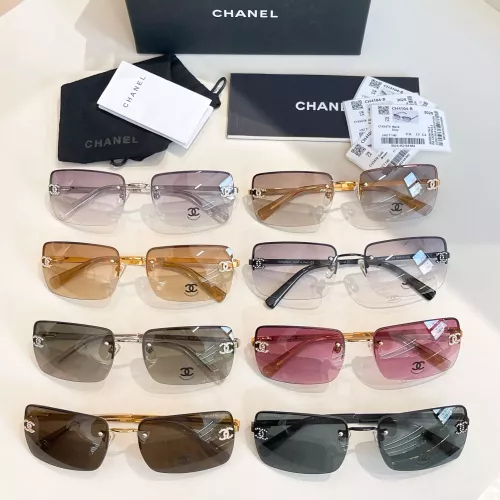 Replica Chanel AAA Quality Sunglasses #1335886 $60.00 USD for Wholesale