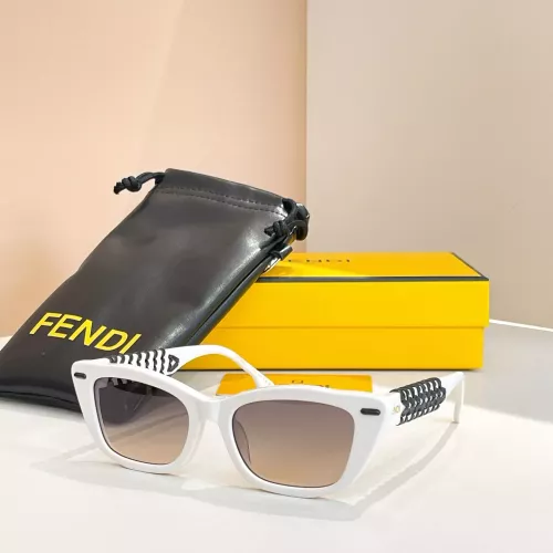 Fendi AAA Quality Sunglasses #1335909