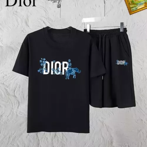 Christian Dior Tracksuits Short Sleeved For Men #1336098 $48.00 USD, Wholesale Replica Christian Dior Tracksuits