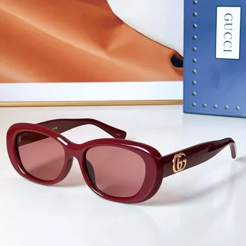 Gucci AAA Quality Sunglasses #1336289