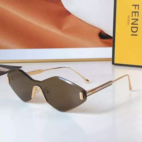 Fendi AAA Quality Sunglasses #1336296
