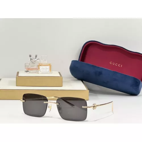 Gucci AAA Quality Sunglasses #1336430