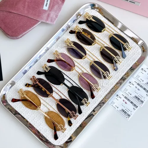 Replica MIU MIU AAA Quality Sunglasses #1336904 $60.00 USD for Wholesale