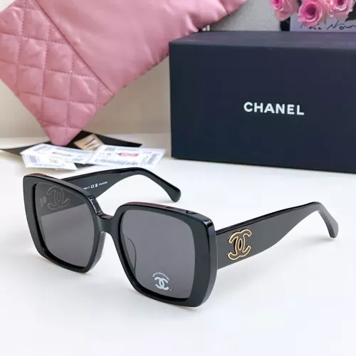 Chanel AAA Quality Sunglasses #1337036