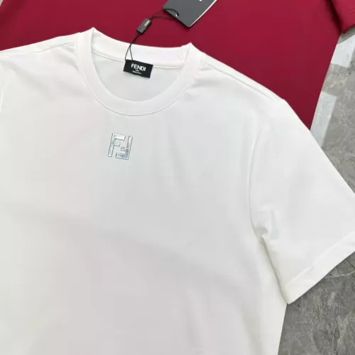 Replica Fendi T-Shirts Short Sleeved For Men #1338358 $85.00 USD for Wholesale