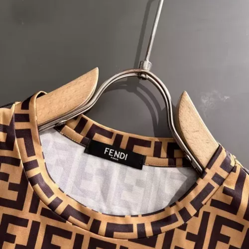 Replica Fendi T-Shirts Short Sleeved For Men #1338416 $38.00 USD for Wholesale