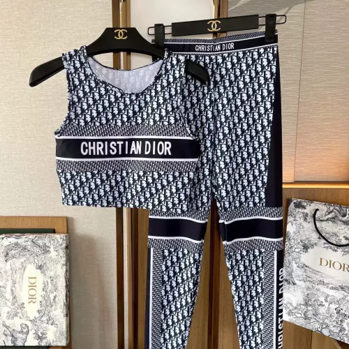 Christian Dior Yoga Tracksuits Long Sleeved For Women #1338523 $40.00 USD, Wholesale Replica Christian Dior Tracksuits