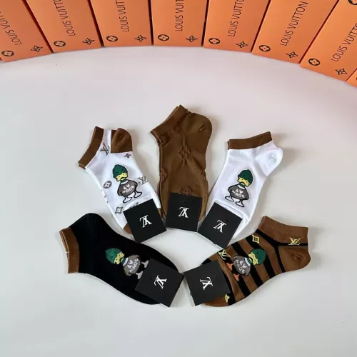 Replica Louis Vuitton LV Socks #1338634 $27.00 USD for Wholesale