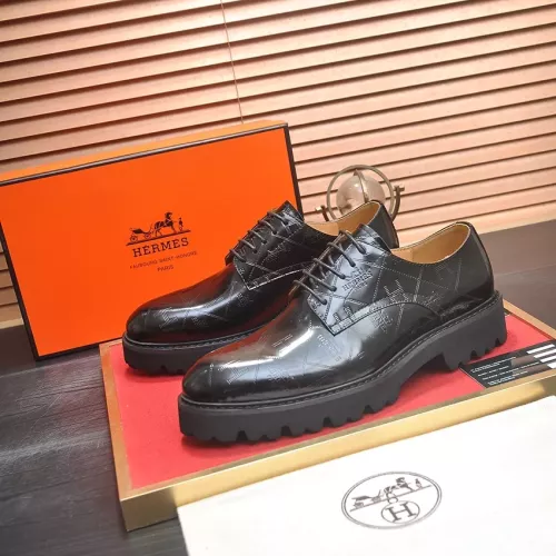 Hermes Leather Shoes For Men #1339666 $102.00 USD, Wholesale Replica Hermes Leather Shoes