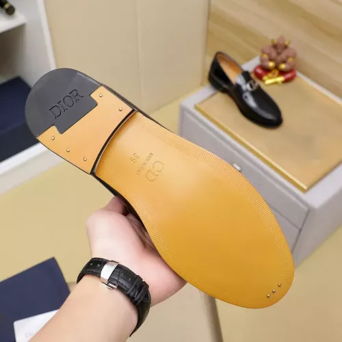 Replica Christian Dior Leather Shoes For Men #1340056 $88.00 USD for Wholesale