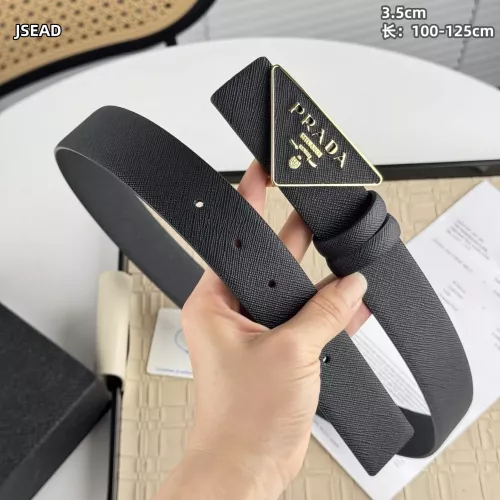 Prada AAA Quality Belts In 3.5cm For Men #1340104 $56.00 USD, Wholesale Replica Prada AAA Quality Belts