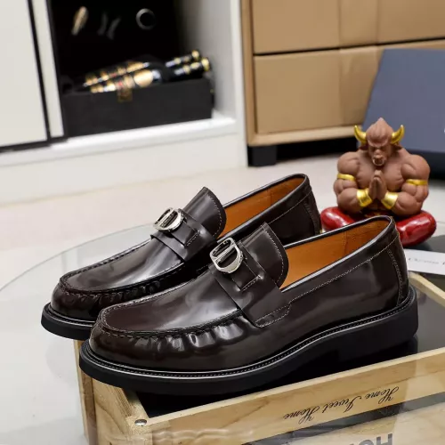 Replica Christian Dior Leather Shoes For Men #1340110 $96.00 USD for Wholesale