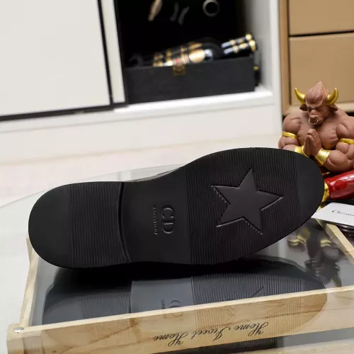 Replica Christian Dior Leather Shoes For Men #1340110 $96.00 USD for Wholesale