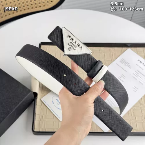 Prada AAA Quality Belts In 3.5cm For Men #1340113 $56.00 USD, Wholesale Replica Prada AAA Quality Belts