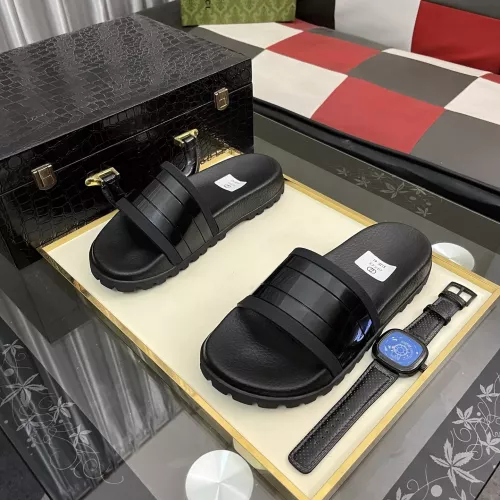 Gucci Slippers For Men #1340174 $48.00 USD, Wholesale Replica Gucci Slippers