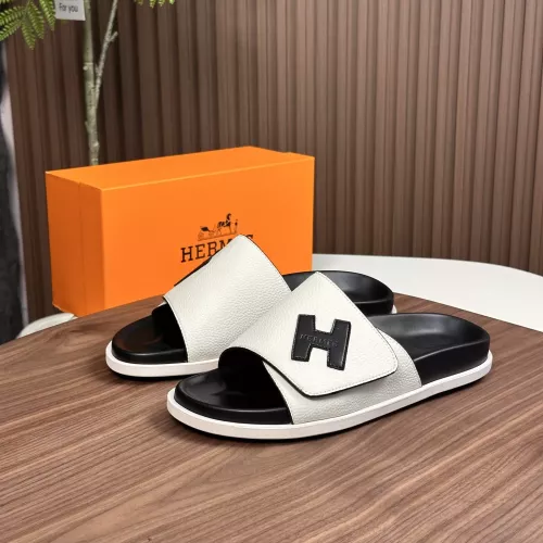 Hermes Slippers For Men #1340205 $82.00 USD, Wholesale Replica Hermes Slippers