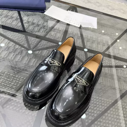 Replica Christian Dior Leather Shoes For Men #1340323 $132.00 USD for Wholesale